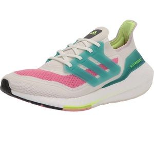 Adidas Ultraboost 21- pink and turquoise